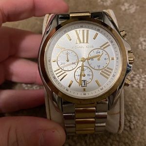 Michael Kors Two-tone Silver/ Gold Watch